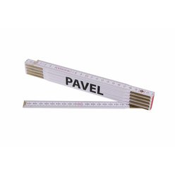 Levior Skládací 2m PAVEL (PROFI,bílý,dřevo)