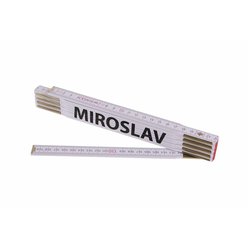 Levior Skládací 2m MIROSLAV (PROFI,bílý,dřevo)